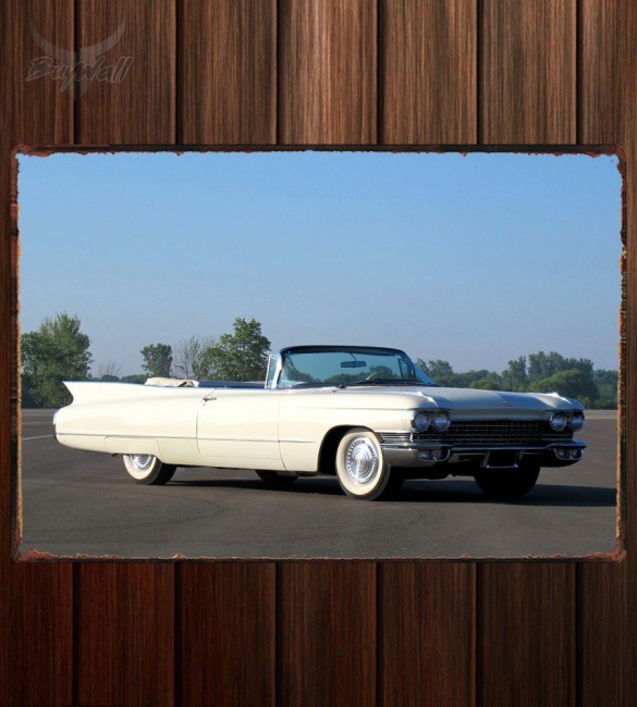 Металлическая табличка Cadillac Sixty-Two Convertible 085 Металлическая табличка Cadillac Sixty-Two Convertible 085